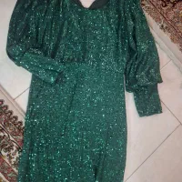لباس مجلسی سبزدرباری