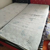دو عدد تخت خواب فلزی