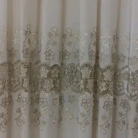 پرده کتان.  بدون پاری جنس خوب|پرده، رانر، رومیزی|ملایر, |دیوار