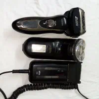 3عدد ریش تراش فقط پاناسونیک روشنه