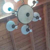 فروش فوری لوستر شش شاخه|لوستر و چراغ آویز|سلمانشهر, |دیوار