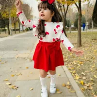 لباس یلدایی کودک|کفش و لباس بچه|ایلام, |دیوار