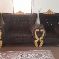 میزغذاخوری و مبل باهم ست