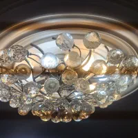 لوستر سقفی دو عدد