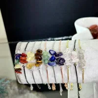 دستبند سنگی طبیعی/۱۵٪ تخفیف /هدیه ولنتاین