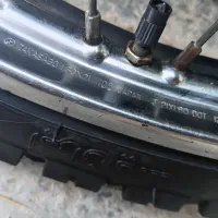رینگ و لاستیک جلو یاماها سوزوکی تریل