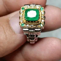 انگشتر زمرد پنجشیر و یاقوت جکدالک افغانستان