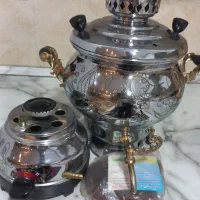 سلام سماور نو وبدون کار کردن گازی