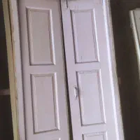 درب چوبی قدیمی|مصالح و تجهیزات ساختمان|نجف‌آباد, جلال آباد|دیوار