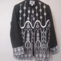 مانتو کتی مخمل  و مانتو سنتی سایز ۴۴