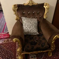 مبل استیل ۷ نفره سالم|مبلمان خانگی و میز عسلی|همدان, |دیوار