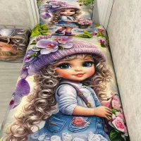 پرده فرشینه روتختی|سرویس روتختی|سمنان, |دیوار