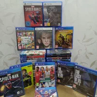 دیسک های PS4.ps5 کرایه،فروش،معاوضه