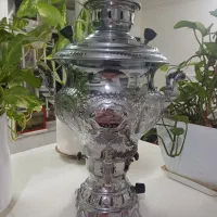 سماور گازی قلم کاری ۸ لیتری ماهان