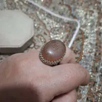 انگشتر عقیق مردانه منقش به حرز کامل امام جواد ع|کلکسیون اشیاء عتیقه|تهران, دردشت|دیوار