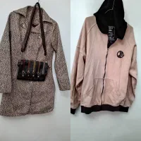 تعداد پالتو بارانی  بافت کاپشن