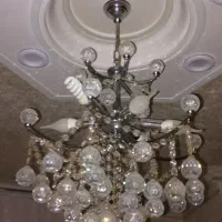 لوستر 8 شعله 6 شعله|لوستر و چراغ آویز|قزوین, |دیوار