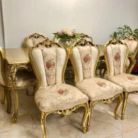 سرویس مبل چوبی سلطنتی|مبلمان خانگی و میز عسلی|تهران, قصر فیروزه ۲|دیوار