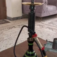 قلیان رخ درویش کار دست گردو    *دوسیب کهنه*|کلکسیون اشیاء عتیقه|تهران, شهرک استقلال|دیوار