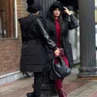 کاپشن آستین چرم زنانه|لباس|پردیس, فاز ۱|دیوار