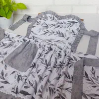 دمکنی هلال ۱طرف طوسی|سفره، حوله، دستمال آشپزخانه|بهشهر, |دیوار