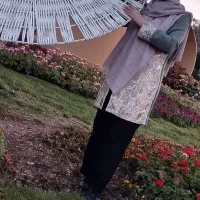 مانتوشلوار سوزن دوزی