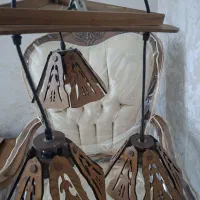 لوستر چوبی