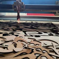 انواع حروف کالیگرافی چوبی برای ابعاد بوم 30*40|تابلو، نقاشی، عکس|تهران, دریاننو|دیوار