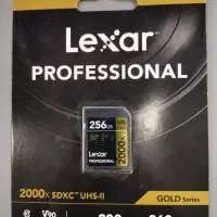 lexar SDXC UHS-II 2000X 256GB