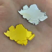 نقشه ایران اینه‌ای برای پشت گوشی و جاهای دیگه