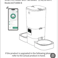 غذا خوری اتوماتیک دوکاسه وای فای دار