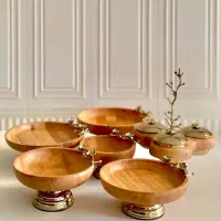 سرویس پذیرایی چوبی