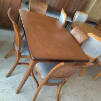 میز غذا خوری صدفی پلاس|میز و صندلی غذاخوری|اردبیل, |دیوار