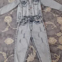 کت و شلوار جین دخترانه مناسب ۷ تا ۱۰|کفش و لباس بچه|بومهن, |دیوار