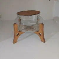 شکلات خوری پایه چوبی