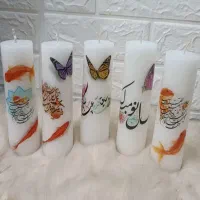 شمع نوروزی،شمع استوانه،شمع فانوسی