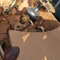 فروش خریدار لوستر آبکاری و برنزی سالم و خراب|لوستر و چراغ آویز|تهران, سعادت‌آباد|دیوار