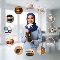 اسپری لکه بر و چربی زدای معجزه گر نانوکلین