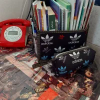 کتابخانه و نظم دهنده کتاب همراه ست جامدادی تک زیب