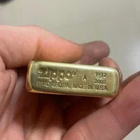 فندک زیپو اصلی طلایی ۲۰۰۲ zippo|زیورآلات و اکسسوری|تهران, تهرانپارس جنوبی|دیوار