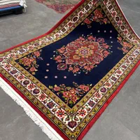 فرش دستباف بساک ۴ متریهای بختیاری رنگ گیاهی