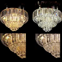 لوستر کریستالی مدل ملورین شماره 683