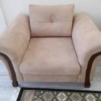 مبل ۷نفره کرم شامل ۳نفره.دونفره وتک نقره|مبلمان خانگی و میز عسلی|شاهین‌شهر, خانه کارگر|دیوار