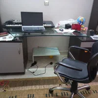 میز مدیریت صفحه شیشه ای|مبلمان اداری|تهران, عباس‌آباد|دیوار