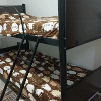 تخت یک نفره دوطبقه با تشک|تخت و سرویس خواب|سقز, |دیوار