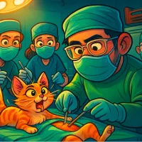 کلینیک دامپزشکی عقیم سازی گربه سگ دامپزشک
