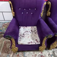 مبل سلطنتی ۷ نفره|مبلمان خانگی و میز عسلی|شوشتر, |دیوار