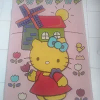 فرش اتاق کودک کیتی ۱در ۲سالم