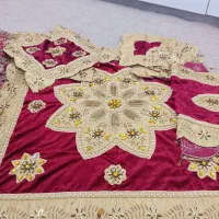 ست رومیزی ونیز عسلی