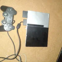 پلی ۲نقره ای مدل scph-7500 4سالم